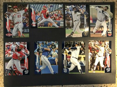2020 TOPPS UPDATE BASEBALL CARDS BLUE PARALLELS YOU CHOOSE MLB CARD FREE SHIP