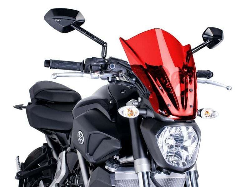 Puig Red New Generation Touring Screen Yamaha MT-07 2014-2017