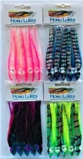 4.5" Hoochie Squid skirts Octopus trolling