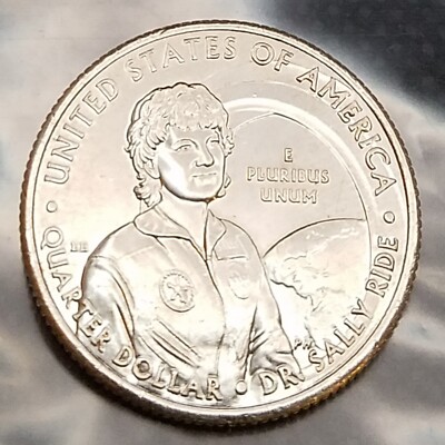 2022-D Dr. Sally Ride Quarter 25c - American Women - BU ***EXACT