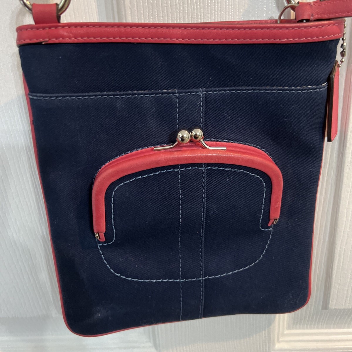 Coach Bonnie Cashin Kisslock Swingpack Crossbody Bag 42605