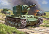 Zvezda 3608 Wwii KV-2 Sowjet Schwere Panzer 1/35 MaßStab Plastik Set 393 Teile