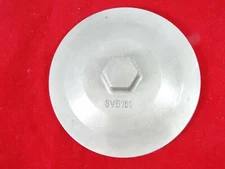 VERSA MATIC TOOL INC SVB161 PLATE VALVE STOP DIAMETER: 5 1/4" THREAD: 1/2" STEEL
