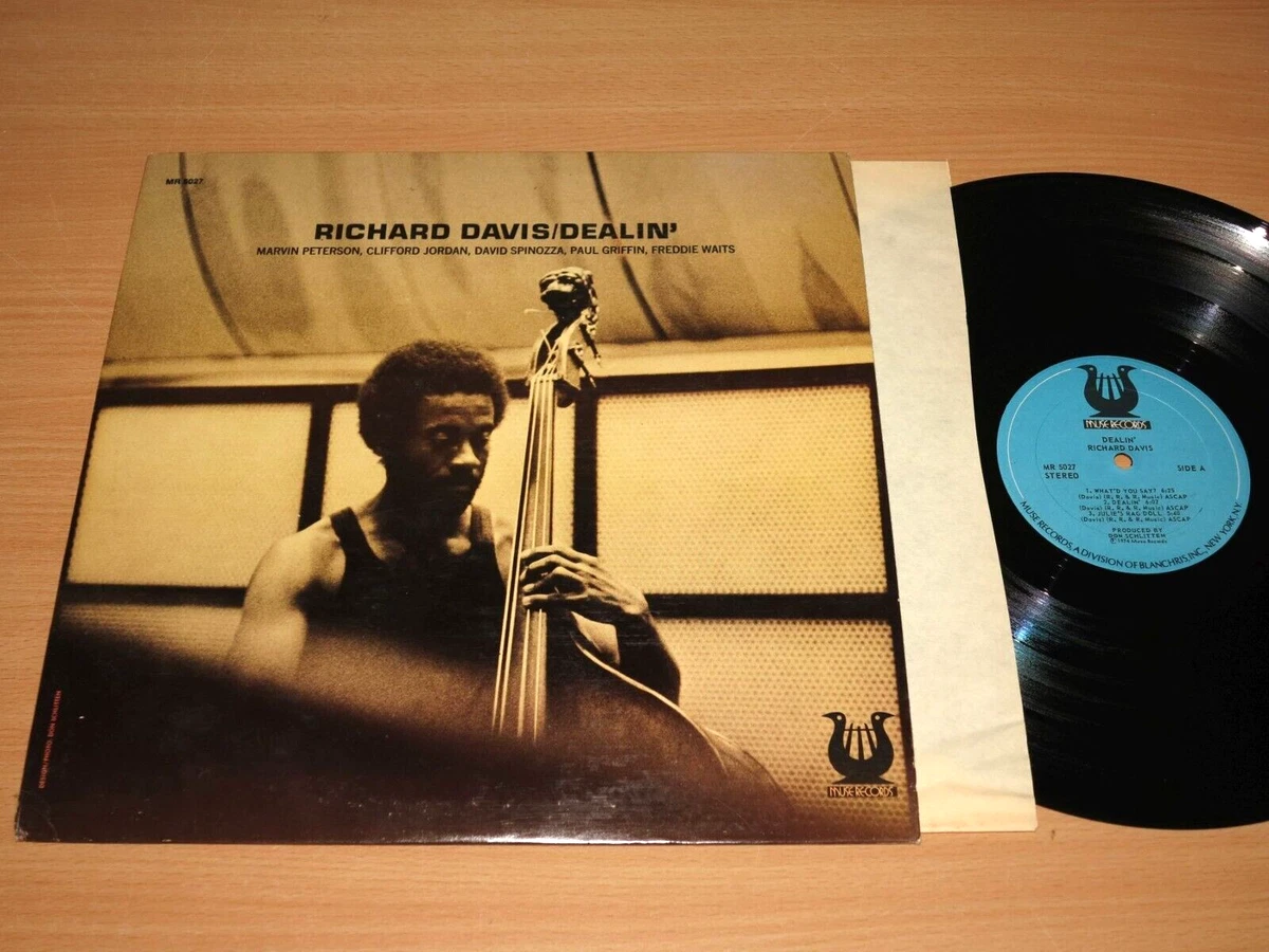 Richard Davis LP - Dealin' / 1974 US Muse Press IN Mint
