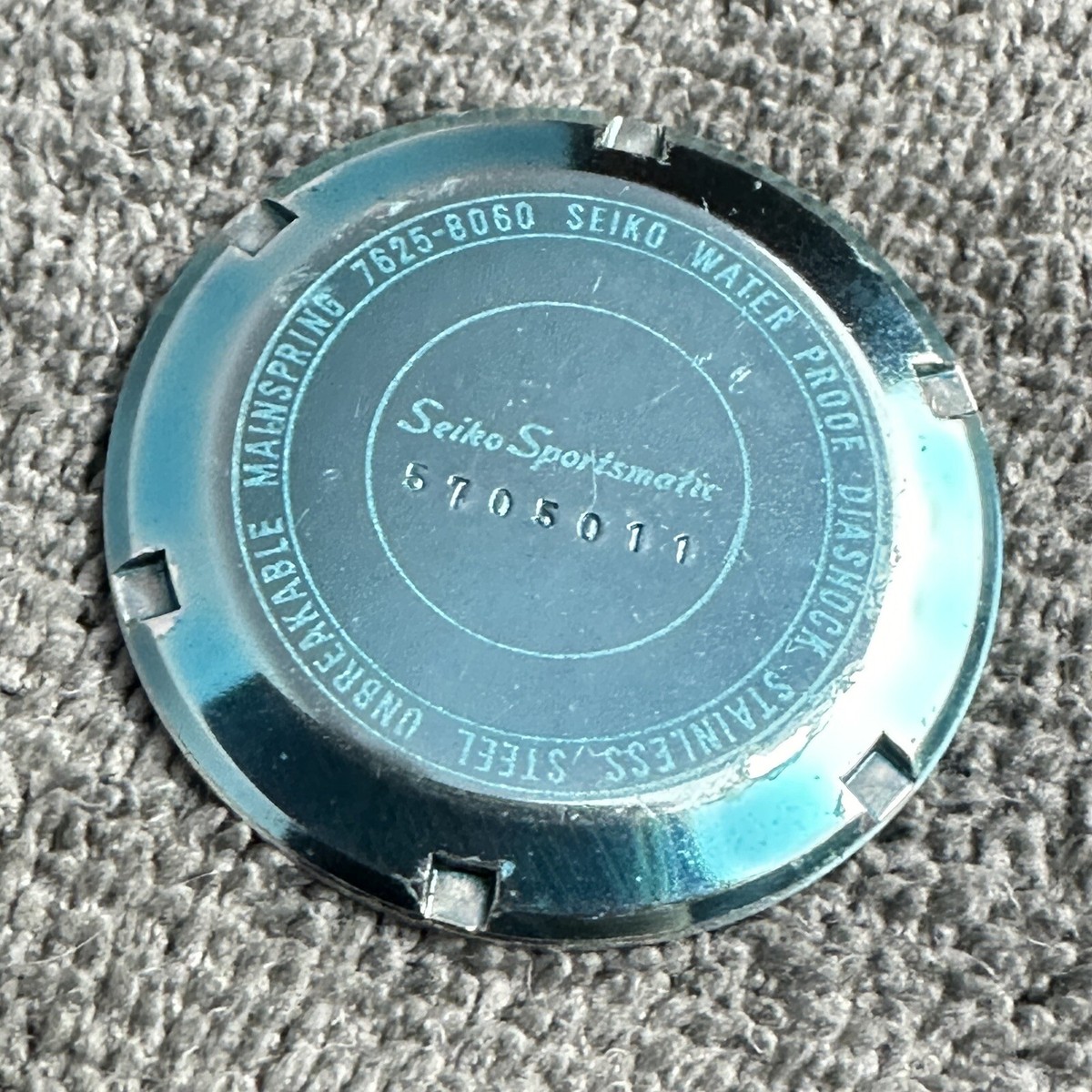 VINTAGE SEIKO 7625-8060 GENUINE NEW OLD STOCK '1965 SPORTSMATIC