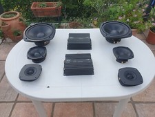 WOOFER M250.50+MIDRANGE M150.32  +TWEETER MD38 +CROSSOWER F5642 X2 SEC 300W