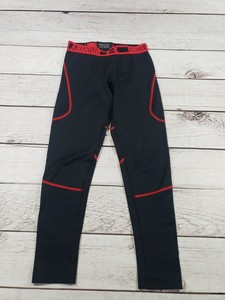 red compression pants youth