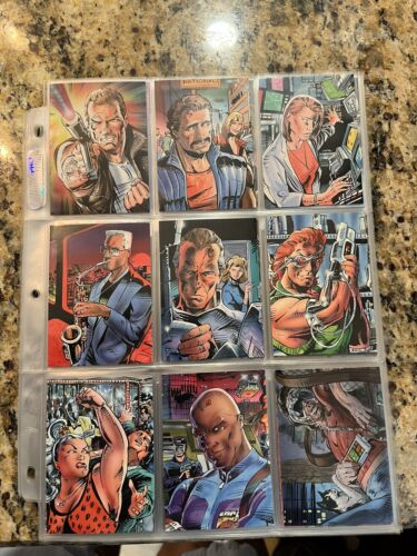 Tek World Complete Set 1995 Marvel William Shatner Cards 1-100 Stored Mint! - Picture 1 of 10