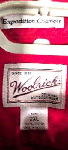 Woolrich Original Outdoorwear Expedition Chamois 2XL Herren Expedition Chamois - Bild 5 von 5