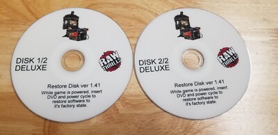TERMINATOR SALVATION DELUXE RAW THRILLS RECOVERY DVD DISK SET V1.41 USED