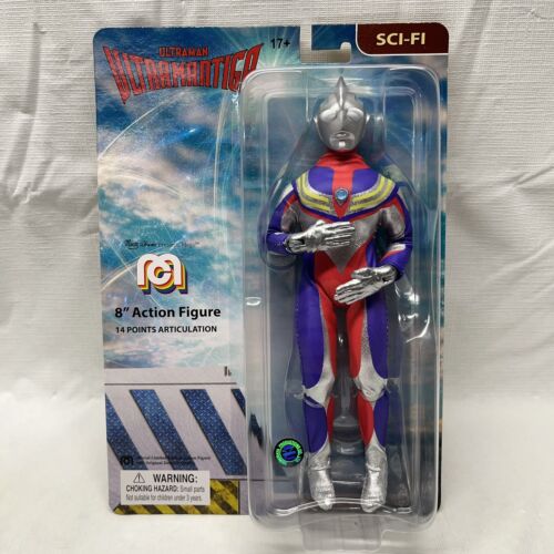 Ultraman Ultramantiga Mego 8" Kaiju Actionfigur Sci-Fi Spielzeug Sammlerstücke Neu