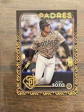 2024 Topps Series 1 JUAN SOTO TEAM COLOR BORDER VARIATION SSP PADRES #50