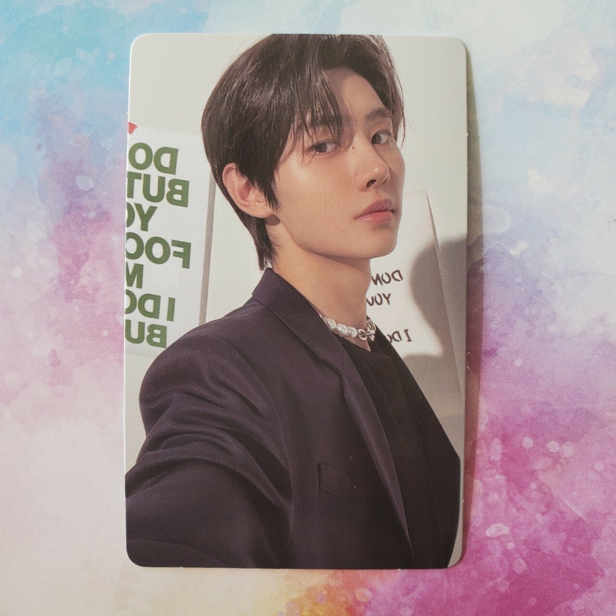ENHYPEN SUNGHOON Photo card DIMENSION ANSWER Album Weverse Limted