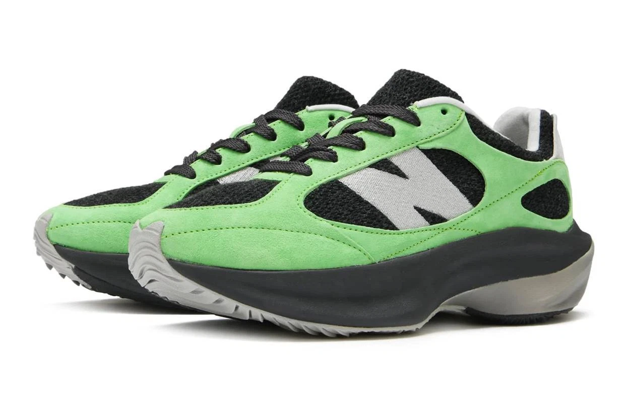 UWRPDKOM New Balance Warped Runner verde (uomo)