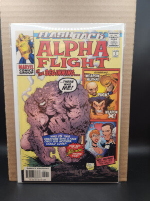 FLASHBACK ALPHA FLIGHT #1 - KEY ISSUE - MARVEL - 1997 - NEW combined shipping