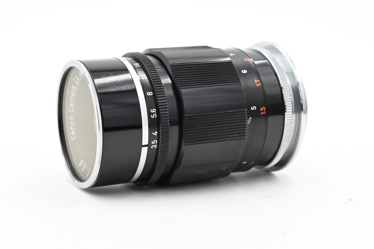 Canon 100mm f3.5 LTM M39 Rangefinder Lens #151 | eBay