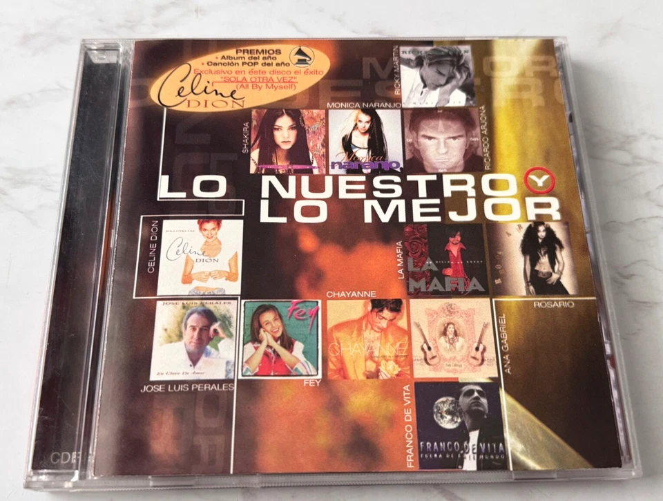 Lo Nuestro Y Lo Mejor CD ORIGINAL 1997 Sony Latin Monica Naranjo, La Mafia RARO! — 第 3/4 张图片