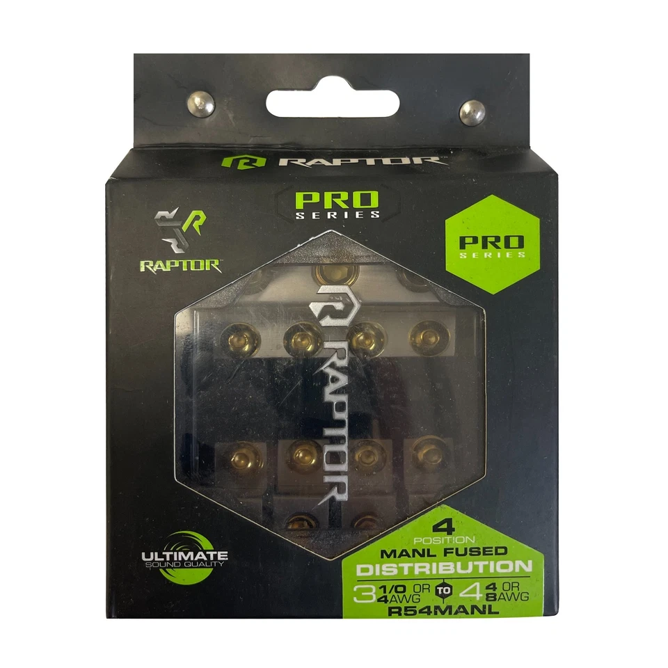 Metra R54MANL 4 Position MANL Fused Distribution 3 in-4 out Nickle Plated - Image 3 of 4