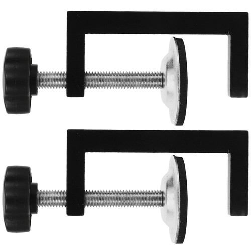 2 Pcs G Folder Metal Panel Clamps Wicker Furniture Clips to Hold Together Chair