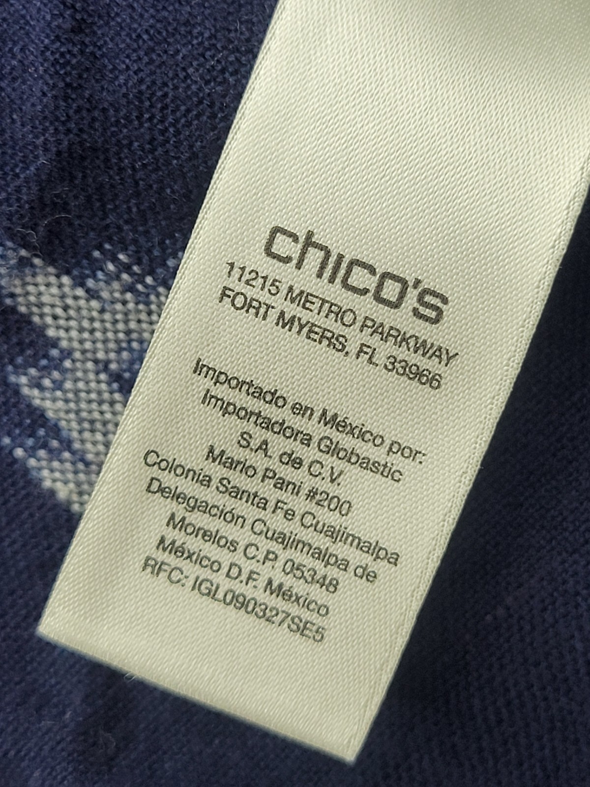 Chicos Women Jacket Blue Basic Jacket  Floral Sho… - image 10