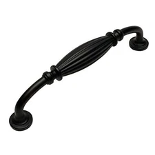 Cosmas Cabinet Hardware Flat / Matte Black Pulls - #7120FB
