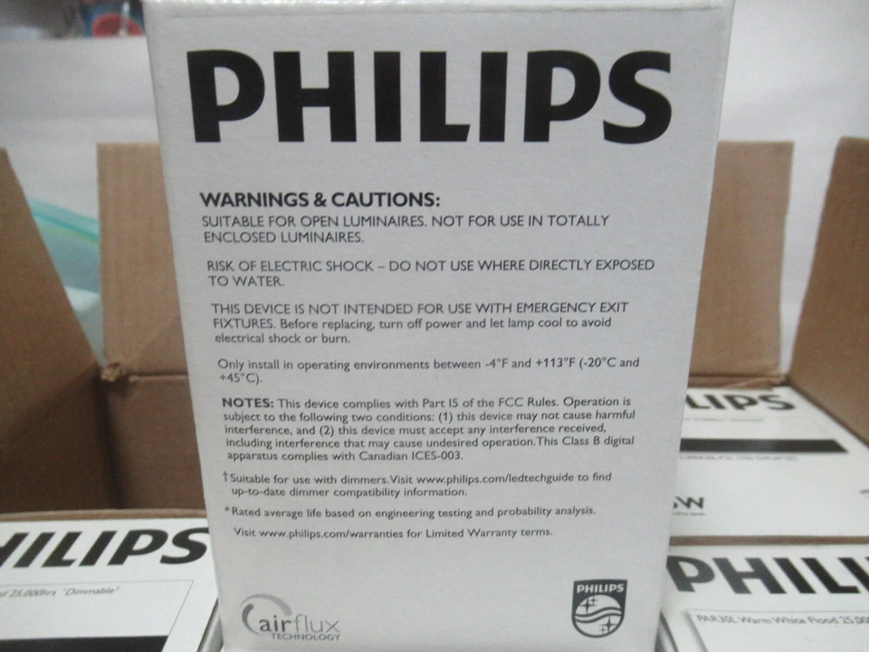 10-Philips Par30L Floodlight 45466-0 12.5 W PAR30L/F25 2700 DIM AF SO /LED - Image 4 of 4