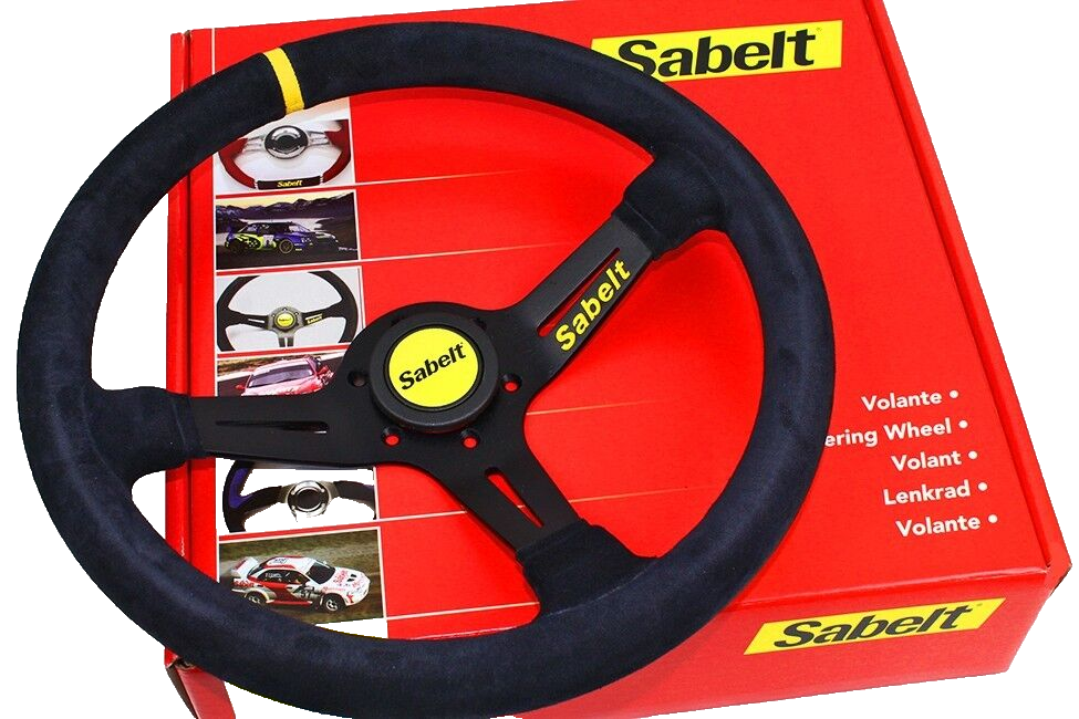 Sabelt ステアリング　SW-465 sabelt サベルト ステアリング SW-465 スウェード 350mm