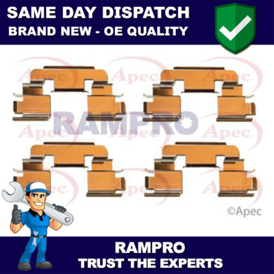 Rampro Front Brake Pads Fitting Kit Fits Freelander 1.8 2.0 TD4 2.5