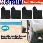 x4 Universal Mud Flaps Mudflaps Wide Racing Rally Car Performance Splash Guard