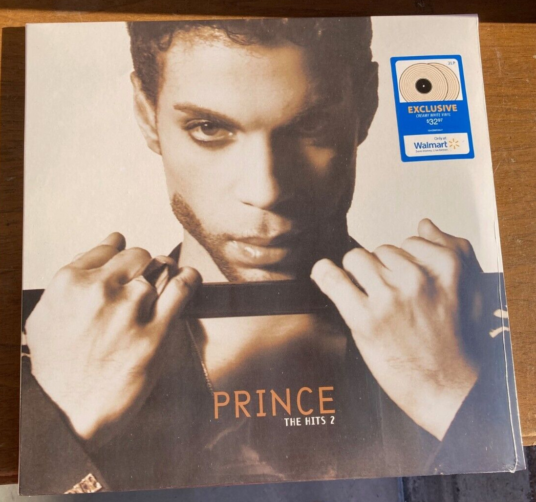 Prince The Hits 2 Walmart Exclusive Creamy White Vinyl SEALED NEW