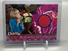 2005 Charlie and the Chocolate Factory Scratch 'n Sniff BT1 BT2 Bubblegum