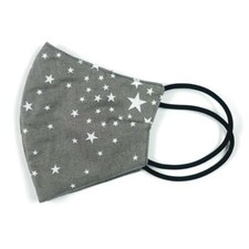 100 Cotton, Stars on Gray