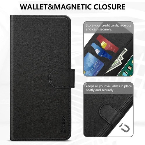 Leather Wallet Flip Case for iPhone 8 PLUS, iPhone 7 PLUS Luxury Cover Case New - Picture 2 of 9