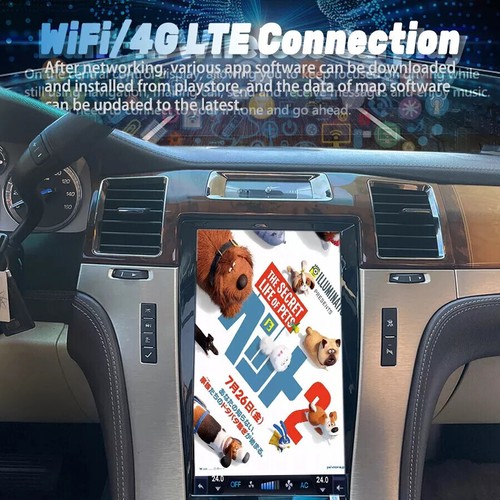 13.6''HD Car Radio GPS Navigation Android 4+64GB For 2007-2014 Cadillac Escalade - Picture 20 of 23