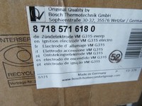 Bosch / Junkers ZüNdelektrode Vm G315 Ju Ersatzteil 87185716180