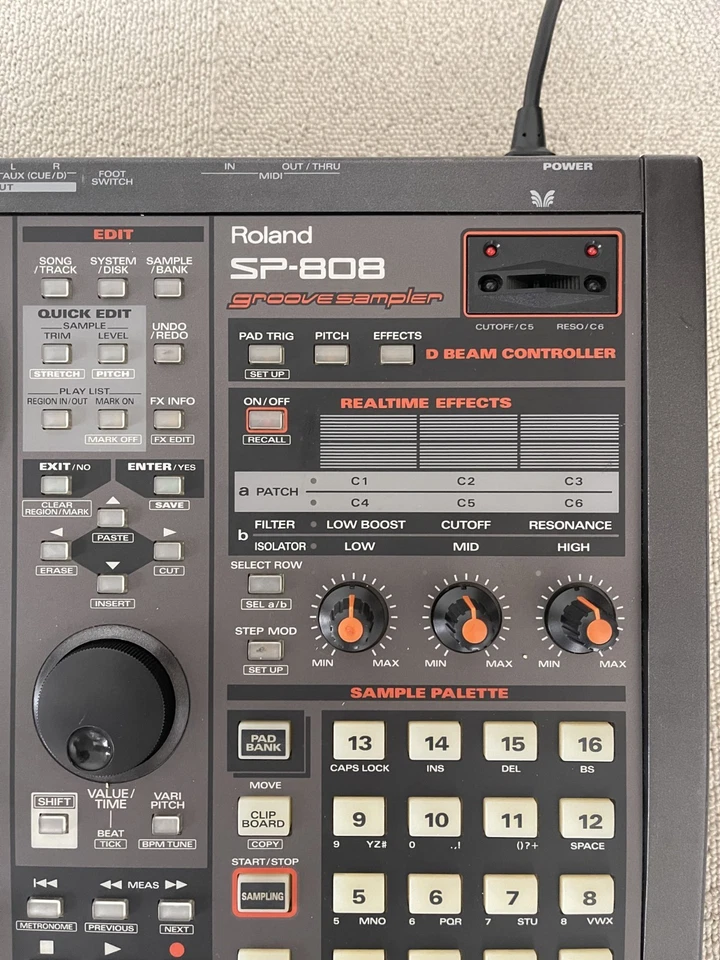 Roland SP-808 mit Stromkabel und Diskette getestet funktionstüchtig Groove... - Bild 4 von 4