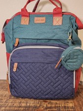 New Without Tags Good Mum Backpack Diaper Bag Lots Of Pockets Changing Station