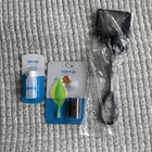 Top Fin Fish Tank Pet Accessories Water Test Vial Leaf Decor And Net