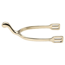 Sprenger Schwanenhals Sporen 40 mm abgerundet Argentan handpoliert