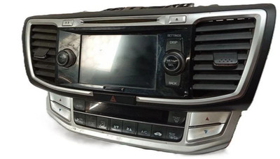 2013-2015 Honda Accord Radio Receiver Lower Display Screen EX-L Leather OEM
