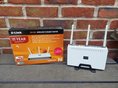 D-Link DIR-655 Xtreme N Gigabit WLAN Router Hochleistungsrouter Weiß