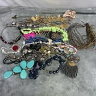 Mixed Lot Of Costume Jewelry And Vintage Necklaces
