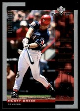 Rusty Greer 2001 Upper Deck MVP #83 Rangers MLB READ FREE SHIPPING AutographDen