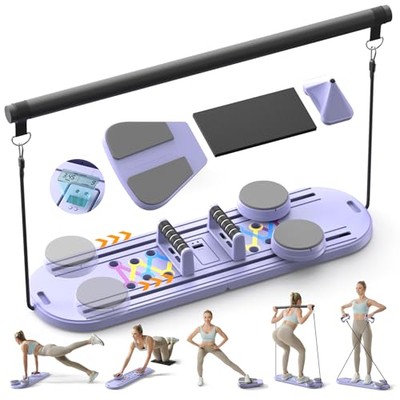 Adjustable Exercise Board, Home Fitness Trainer, Exercise Equipment With Timer, Pilates And Fitness Board, Non-slip Exercise Board, All-in- Fitness Equipment, Versatile Exercise Board