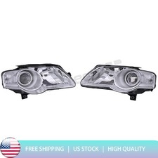 Fits For 2006-2010 Volkswagen VW Passat Pair Headlights Headlamps Left+Right