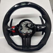 BMW 1 2 3 4 Series F80 M Performance steering wheel LED CARBON FIBRE & Alcantara