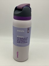 SEE PIC owala FreeSip Insulated Stainless Steel Water Bottle, 32oz, Dreamy Field