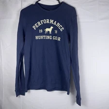 Men’s Blue Columbia PHG Performance Hunting Gear Thermal Shirt Size Small