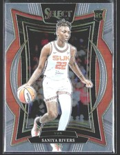 2025 Panini Select WNBA #52 Saniya Rivers