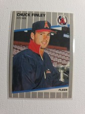 1989 Fleer - Chuck Finley #477 Angels